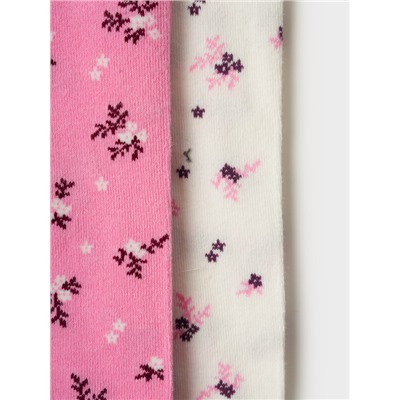 Колготки трикотажные для девочек, 2 пары в комплекте