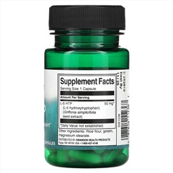Swanson, 5-HTP, 50 мг, 60 капсул