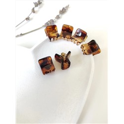 Маленький крабик для волос