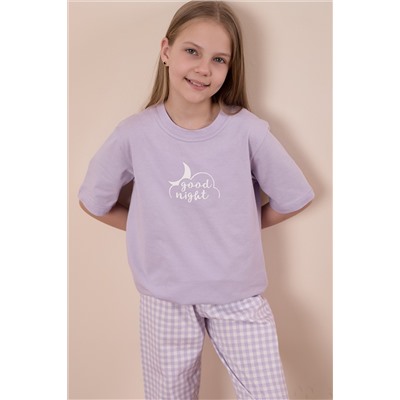 Пижама футболка и брюки М225125Псб