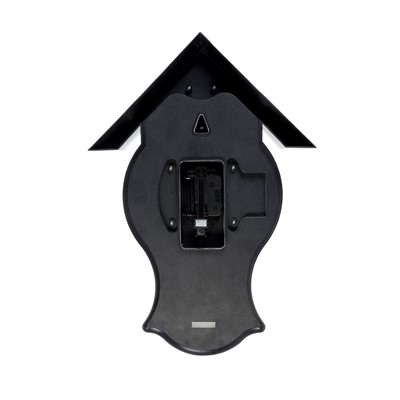 УЦЕНКА Часы настенные, серия: Маятник, «Белый домик», дискретный ход, 40×29 см, d=16 см