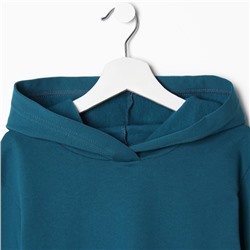 Костюм детский (толстовка, брюки) НАЧЁС, цвет петрол, рост 92 см
