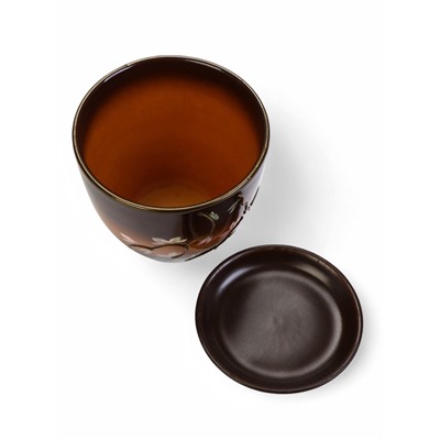 Горшок для цветов «Миндаль», керамика, с поддоном, набор 4 шт.: 400 мл, 1 л, 2.5 л, 5 л