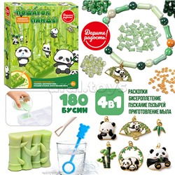 Творческая мастерская "Подарок панды" в коробке