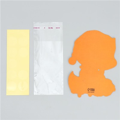 Пакет под сладости новогодний «Лиса», 11×6 см