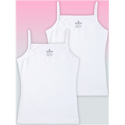 4200-01 Майка для девочки белая (BAYKAR)