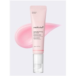 Medicube Восстанавливающий крем для век с пептидами и ПДРН PDRN Pink Peptide Eye Cream