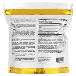 California Gold Nutrition, CollagenUP, морской гидролизованный коллаген, гиалуроновая кислота и витамин C, без вкусовых добавок, 464 г (16,37 унции)