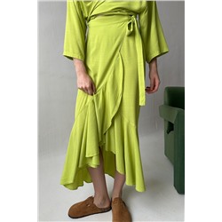 Юбка женская  EASY035/02/Салатовый