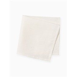 Набор салфеток с декоративными кольцами «Этель» Snow, 40×40 см - 4 шт., 100% лён