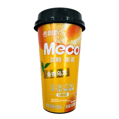 Напиток фруктовый чай Улун со вкусом абрикоса MECO, Китай, 400 мл