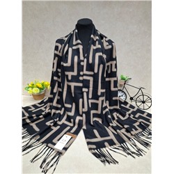 Мягкий палантин из кашемира мультицвет