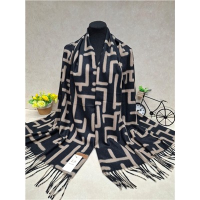 Мягкий палантин из кашемира мультицвет