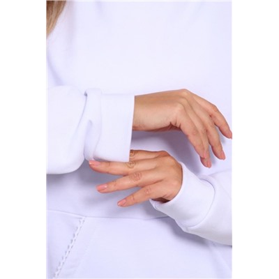 1087 Толстовка женская (Белый)