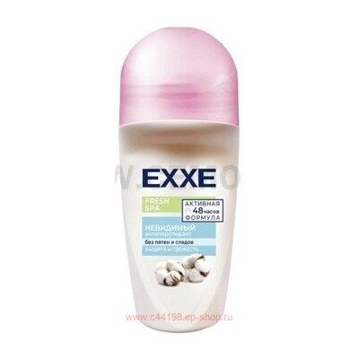 EXXE Дезодорант-ролик жен. FRESH SPA Невидимый 50мл 1652