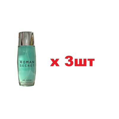 Туалетная вода Woman Secret La Jour 100мл жен edt тестер 3шт