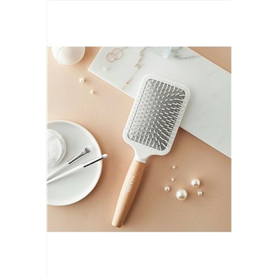 Masil Расческа для укладки волос антистатическая / Wooden Paddle Brush, дерево KRISTALLER, 1127974