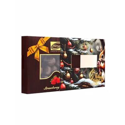 Шоколадное драже «Клубника в шоколаде»‎, 100 г