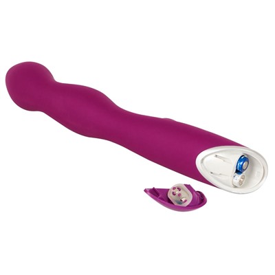 Фиолетовый вибратор A   G-Spot Rabbit Vibrator для стимуляции зон G и A - 23,6 см.