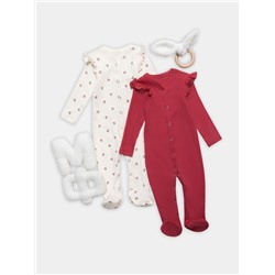 КОМБИНЕЗОН НАТЕЛЬНЫЙ ДЕТСКИЙ (2ШТ.) 14007-2