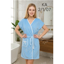 Халат женский на поясе