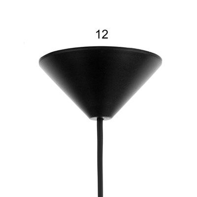 Светильник потолочный из ротанга «Бима», 1×120 Вт, Е27, 30×30×20 см