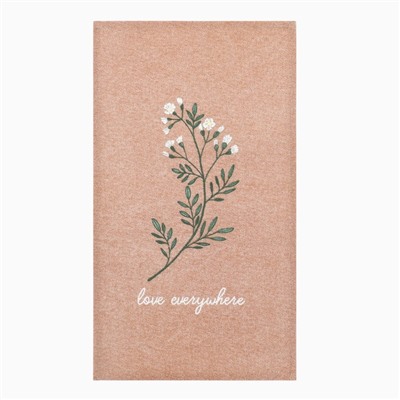 Набор кухонных полотенец Доляна «Пасха» 2 шт., 28×46 см, рогожка, 100% хлопок, 160 г/м²