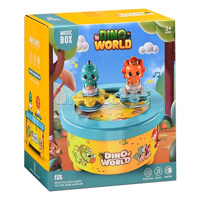 Интерактивная игрушка "Мир динозавров" в коробке