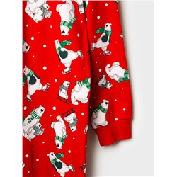 Пижама-комбинезон трикотажная унисекс для взрослых