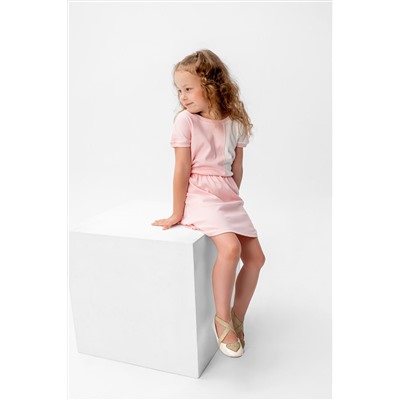 Костюм с юбкой Элис розовый/молочный НАТАЛИ, 876357