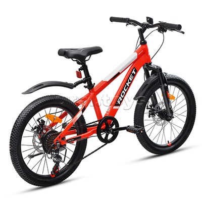 Велосипед 20" Rocket Crux 2.0 , цвет красный, размер 11"