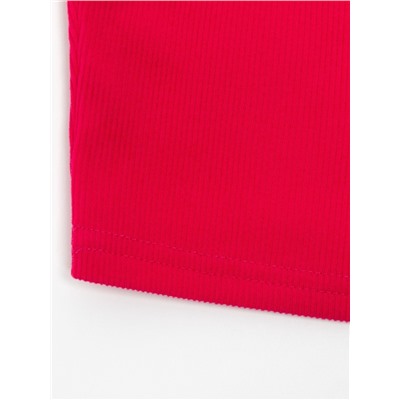 Топ с сеткой женский MINAKU: Casual Collection, фуксия, размер 42