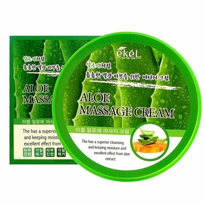 Ekel Массажный крем с экстрактом алоэ, 300 мл 13816