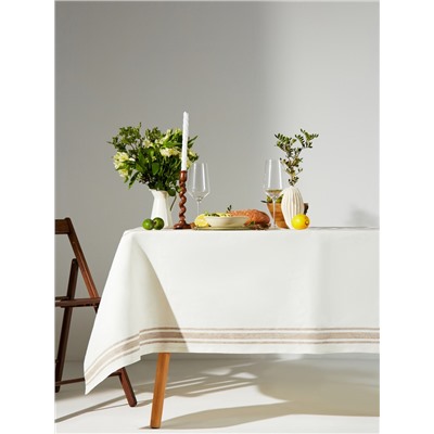 Скатерть «Этель» Rigoroso, 110×140 см, лён 100%, 260 г/м²