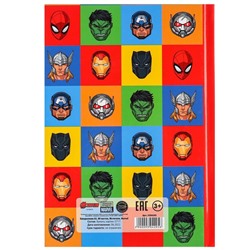 Ежедневник А5, 80 листов Marvel, «Мстители»