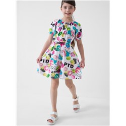 Платье трикотажное для девочек