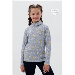 Водолазка Краски с горлом детская (Серый)