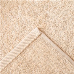 Полотенце махровое Этель Organic Beige 100х150 см, 100% хлопок, 420гр/м2