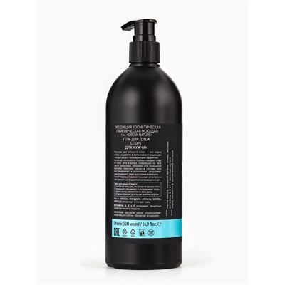 Подарочный набор мужской DREAM NATURE SPA CARE «Сила льда», шампунь 500 мл, гель для душа 500 мл