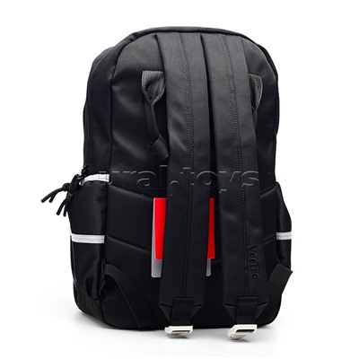 Рюкзак "Rabbit" подростковый 39x27x17 см (15 л) вес 500 г, высококачественный нейлон, двойные ручки, уплотненная спинка и уплотненные лямки, 2 отделения на молнии, 1 передний карман на молнии, 1 передний карман на липучке, кошелек на молнии, внутри уплотн