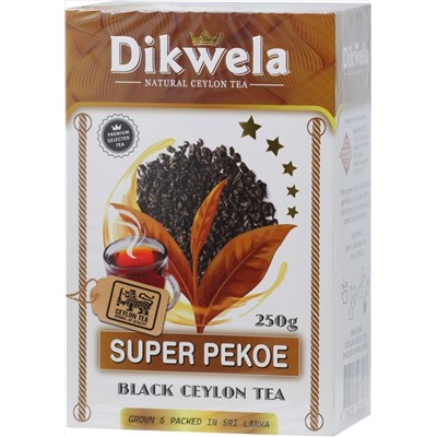 Dikwela. Black Pekoe 250 гр. карт.упаковка