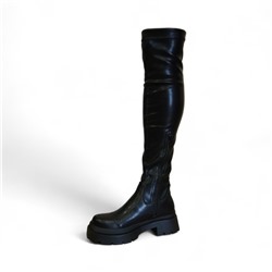 Сапоги-чулки евро зима К217-11 черные