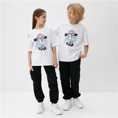 Брюки детские MINAKU, чёрные, рост 104 см