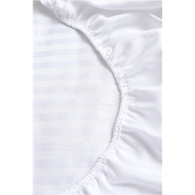 Простыня на резинке из страйп-сатина Комфорт НАТАЛИ, 1084960