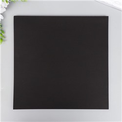 Лист для фотоальбома чёрный, плотность 250 г, набор 30 шт., 26×26 см