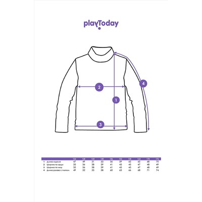 Водолазка PLAYTODAY, 1126097