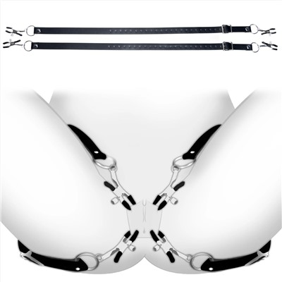 Ремни с зажимами для половых губ Spread Labia Spreader Straps with Clamps