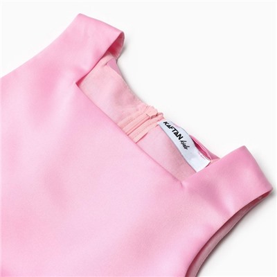 Платье нарядное для девочки KAFTAN, рост 134-140 см, розовое