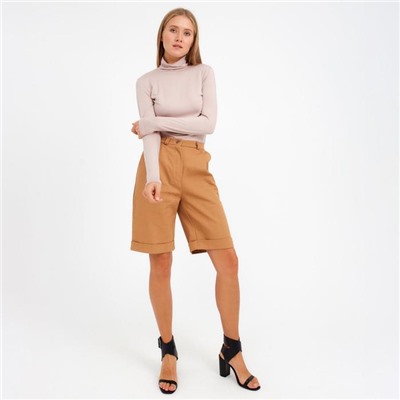 Водолазка женская MINAKU: Basic line, размер 42, бежевая