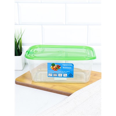 Контейнер прямоугольный 1800 мл / CP3046B /уп 72/216/ ДОП СКИДКА НА КОРОБ 3%